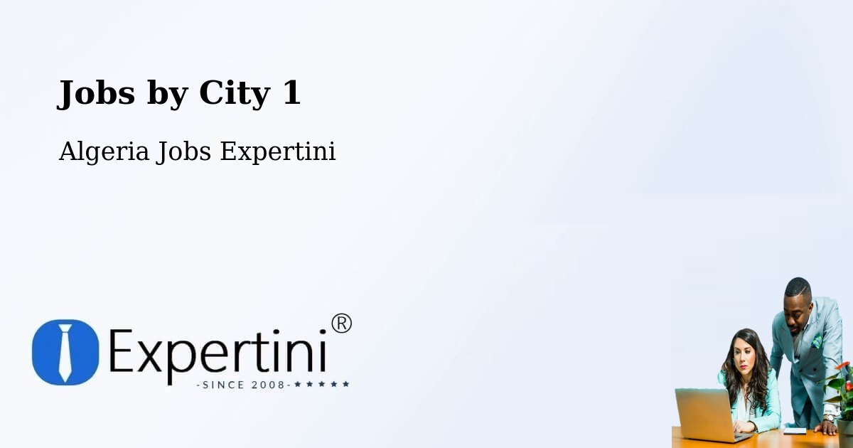 City Jobs in Algeria - Expertini